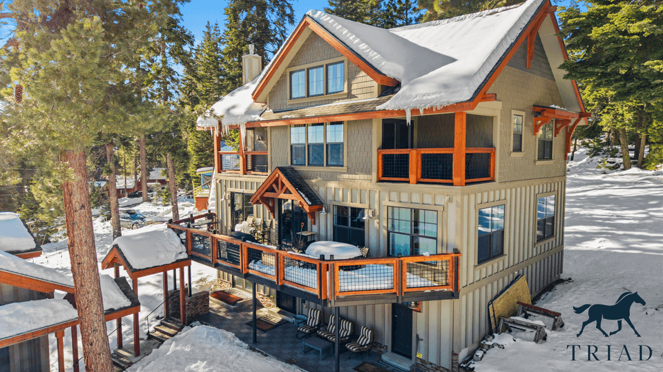 Ski cabins under the management of Triad Vacation Rentals