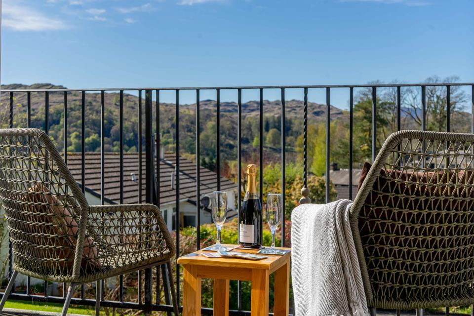 The view from one of the properties. Definitely a reason to celebrate!