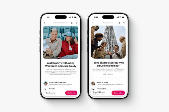 From exclusive FIFA watch parties with World Cup legends to behind-the-scenes landmark access, Airbnb's 2026 Experiences are built around the moments guests can't find anywhere else.