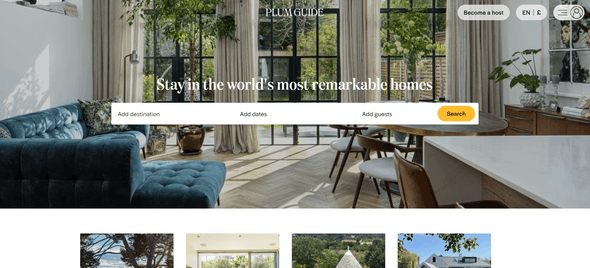 Plum Guide’s vetting process combines data analysis and in-person inspections to ensure only the highest-quality homes make it onto their curated collection of global listings.