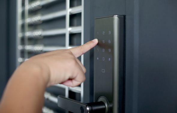 Smart locks help simply the check in process.