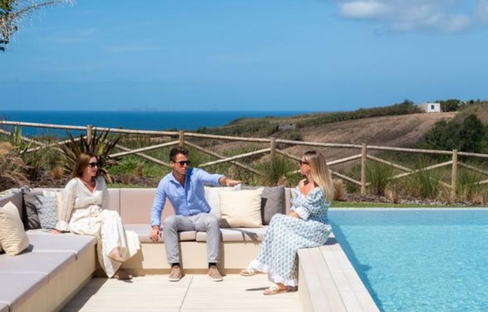 Playful banter between the founder and staff of Albany Global Property.