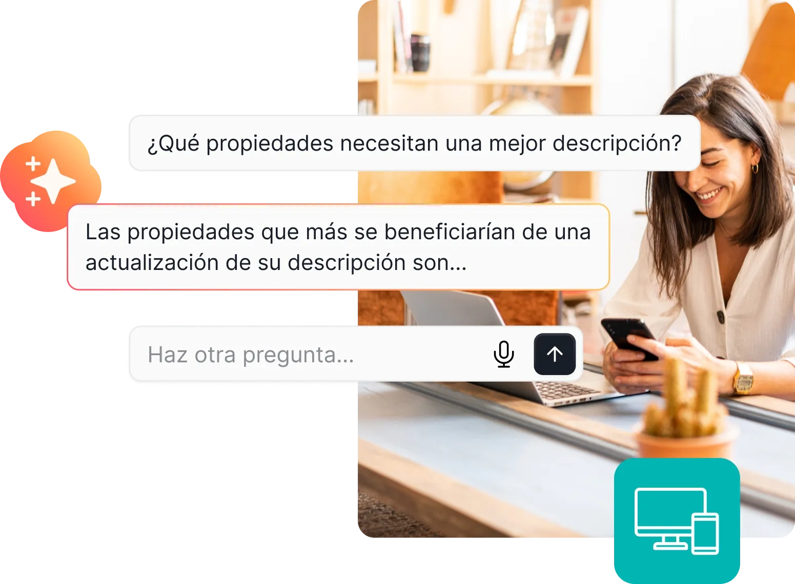 Panel de control de Hostaway para la gestión de alquileres vacacionales con inteligencia artificial, que muestra la optimización de precios dinámicos, la comunicación automatizada con huéspedes y herramientas de gestión de ingresos para propiedades en Airbnb, Vrbo y Booking.com