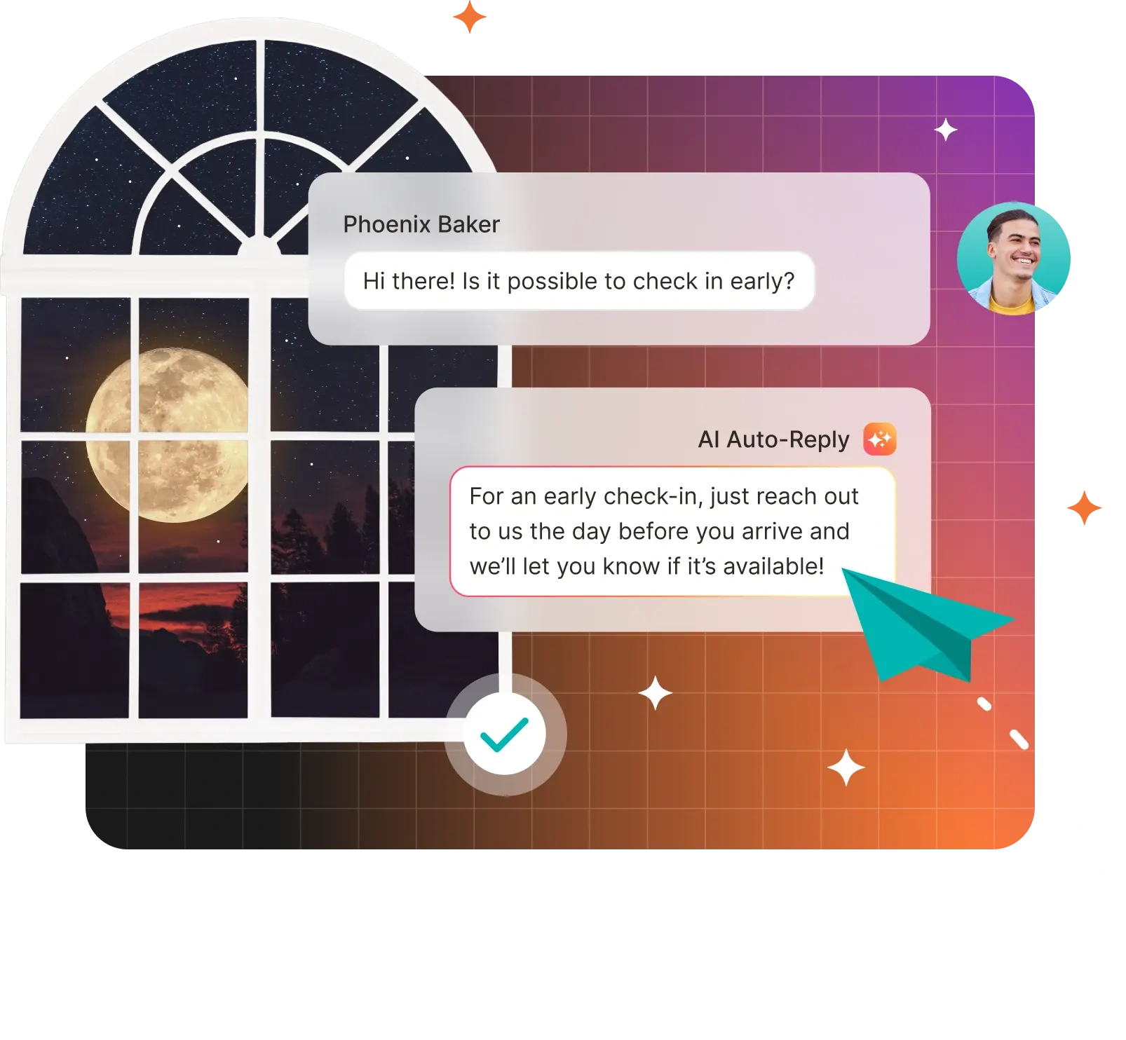 Hostaway AI-powered vacation rental management dashboard featuring dynamic pricing optimization, automated guest communication, and revenue management tools for Airbnb, VRBO, and Booking.com properties