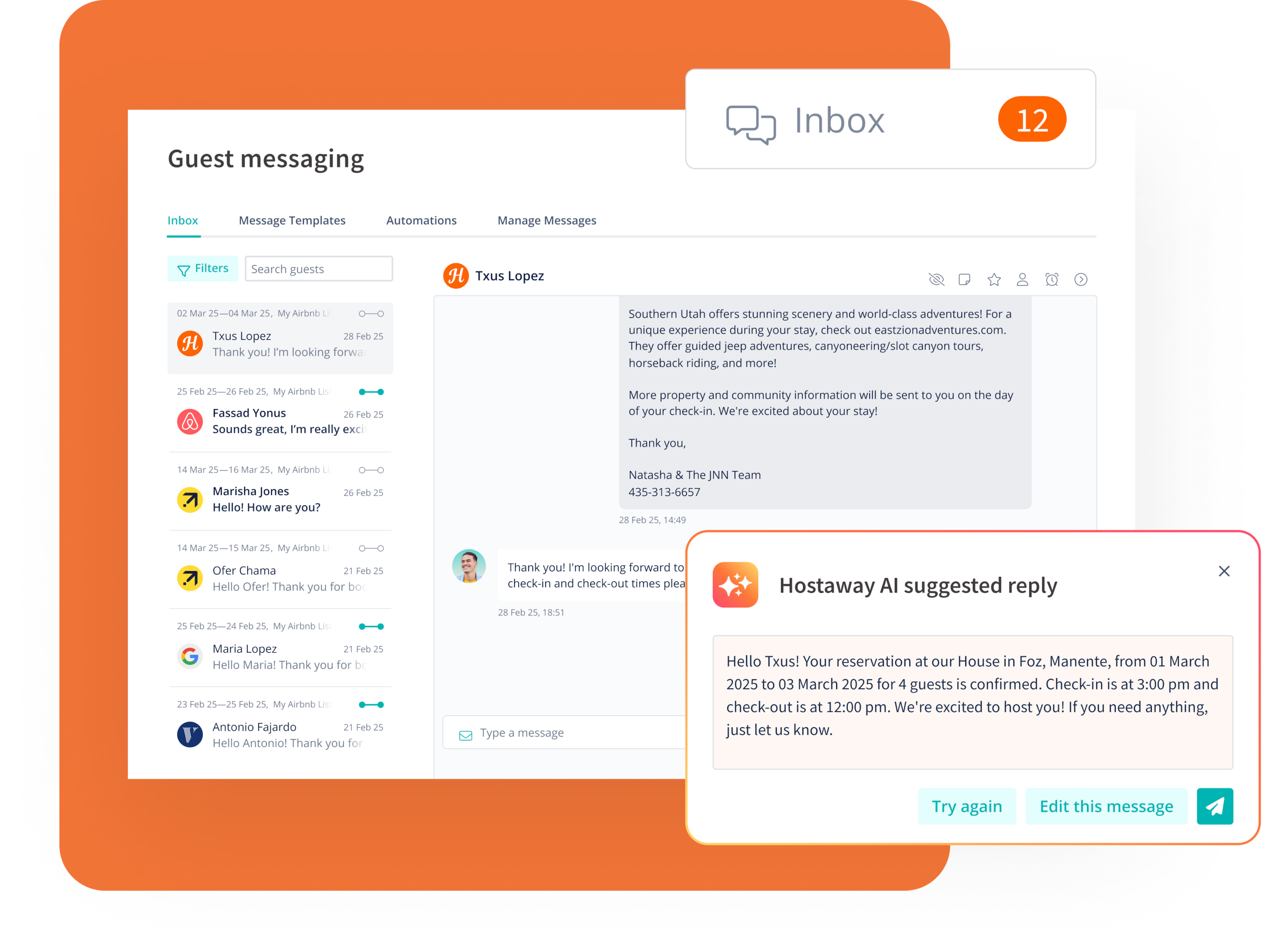 Hostaway's vacation rental software is a comprehensive suite of tools to help property managers run efficient operations.