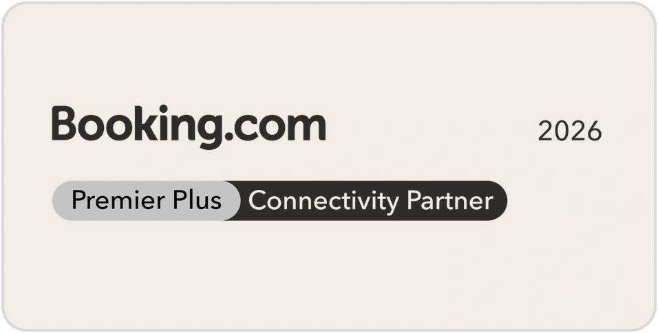 Hostaway short-term rental software is a 2025 Premier Partner with Booking.com