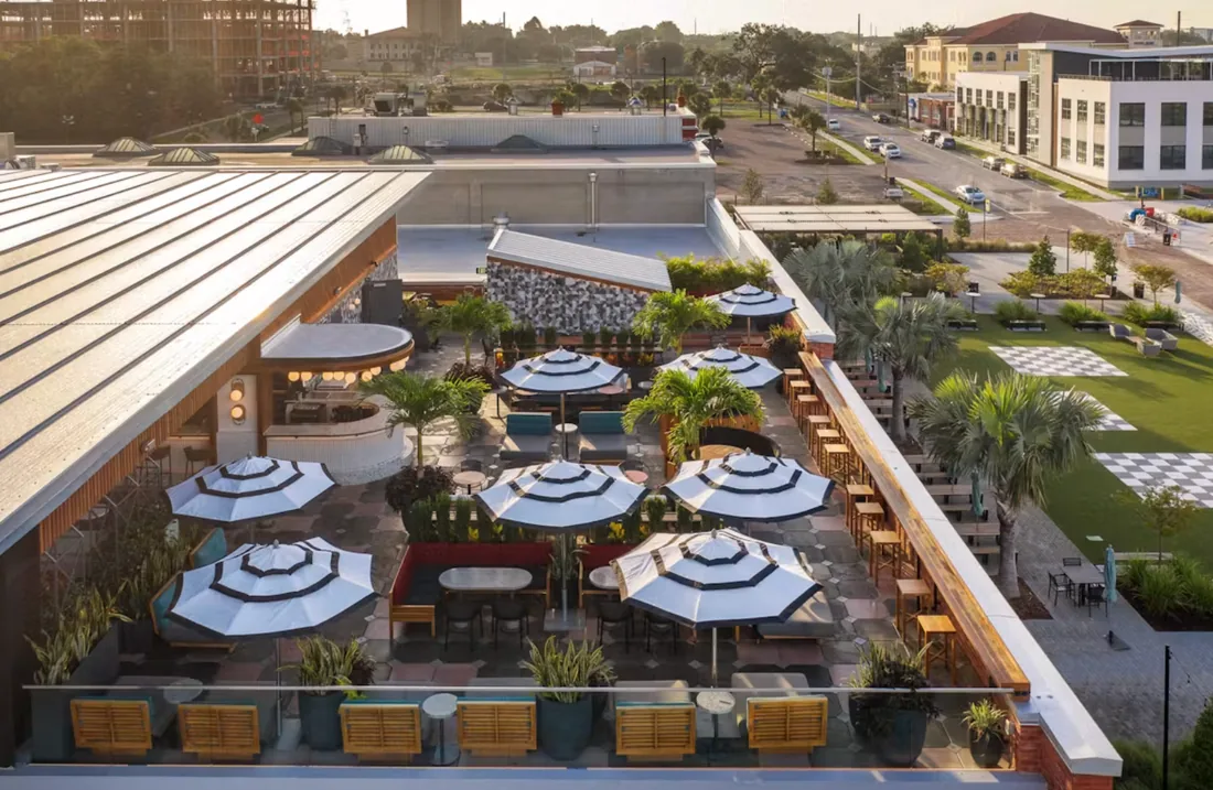 M.Bird rooftop after-party venue